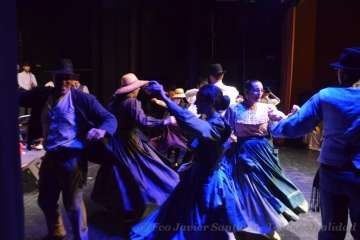 Nuevo grupo folclórico Aires del Norte Agáldar en Gran Canaria (Foto Francisco Javier Santana)